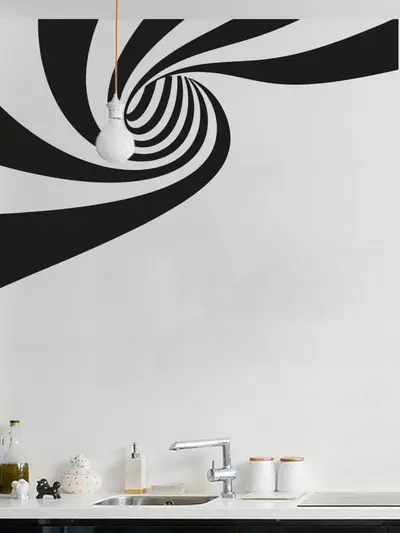 Spiral - Wallsticker plakat