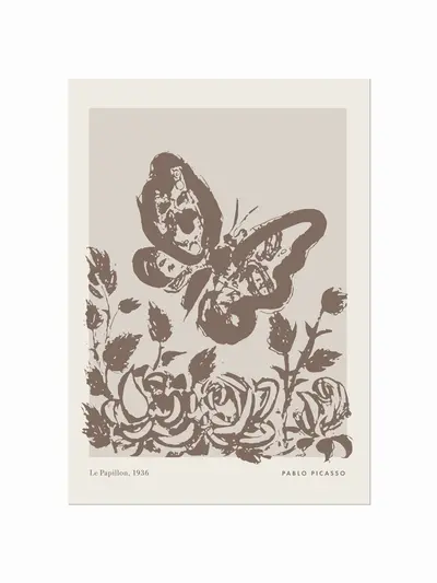 Pablo Picasso plakat  Le Papillon plakat