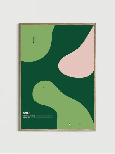 Golf Tournament - 70 x 100 plakat
