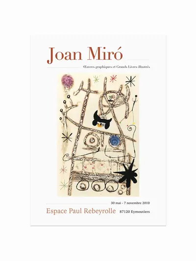 Joan Miró  01 plakat