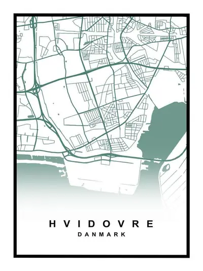 Hvidovre plakat plakat