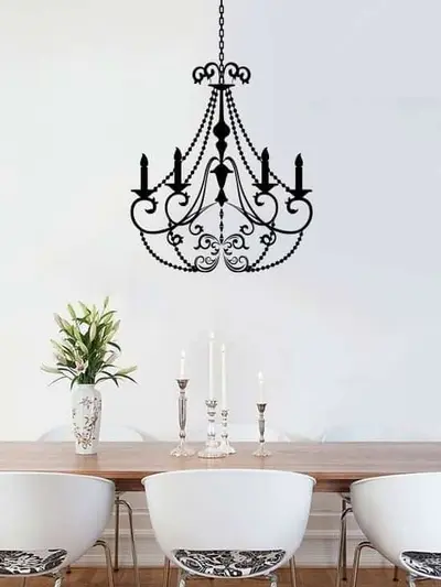Lysekrone - Wallsticker plakat