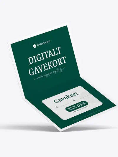 Gavekort til PosterSociety plakat