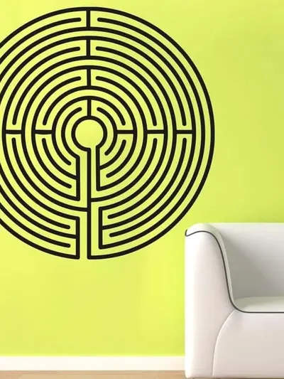 Labyrint - Wallsticker plakat