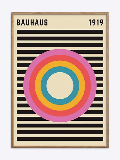 Bauhaus Plakat 009 plakat