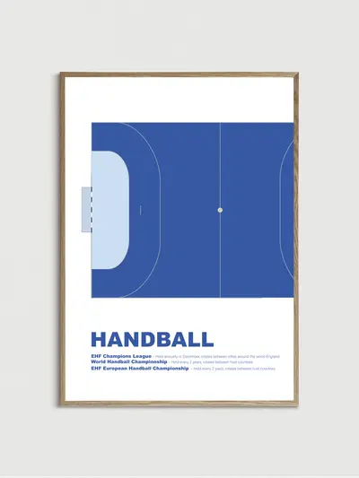 Handball Tournament - A4 - 21 x 29.7 plakat